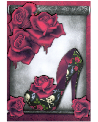 Red Rose Shoe
